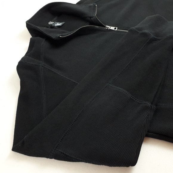 Calvin Klein Black Full Zip Sweater Jacket - Picture 3 of 16